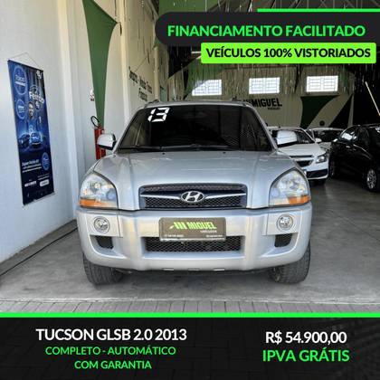 HYUNDAI TUCSON 2.0 MPFI GLS 16V 143CV 2WD GASOLINA 4P AUTOMÁTICO HYUNDAI TUCSON 2.0 MPFI GLS 16V 143CV 2WD GASOLINA 4P AUTOMÁTICO